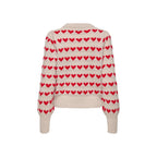 Beige Polyester Sweatshirt