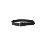 Black Leather Regular Belt