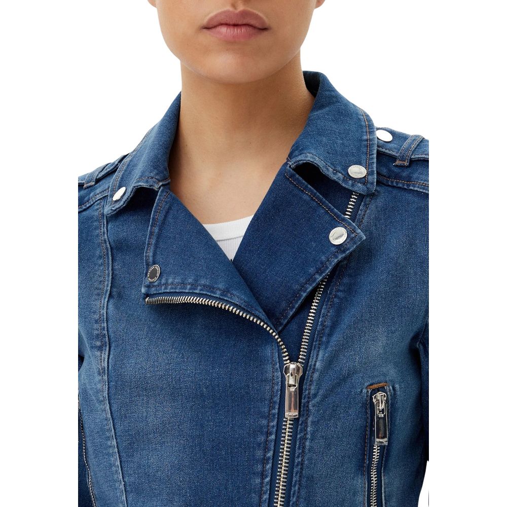 Blue Cotton Denim Jacket