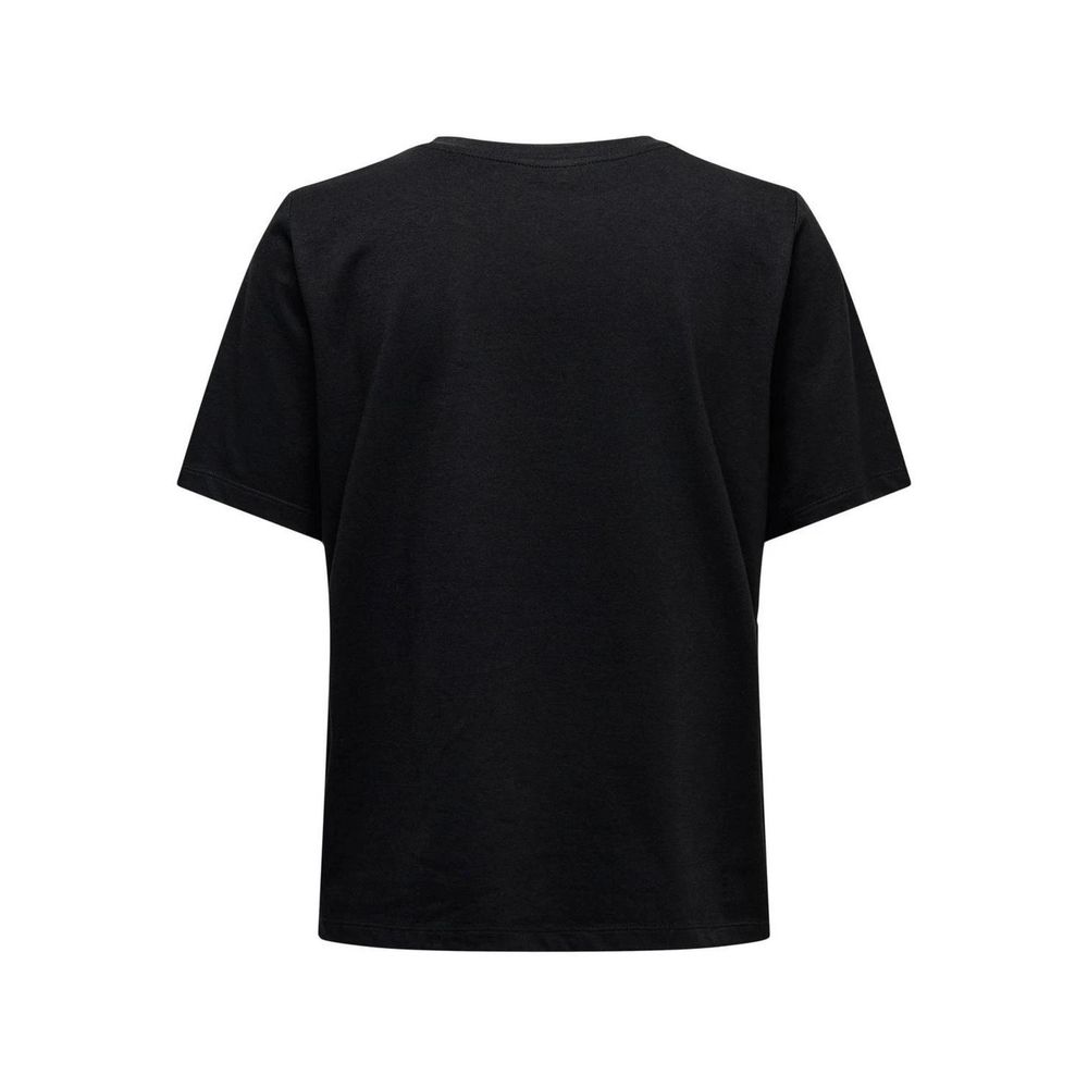 Black Cotton T-Shirt