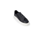 Black Polyethylene Low Top Sneakers