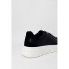 Black Polyethylene Low Top Sneakers