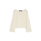 Beige Cotton Sweatshirt