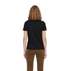 Black Cotton T-Shirt
