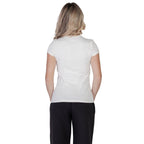 Cream Cotton T-Shirt