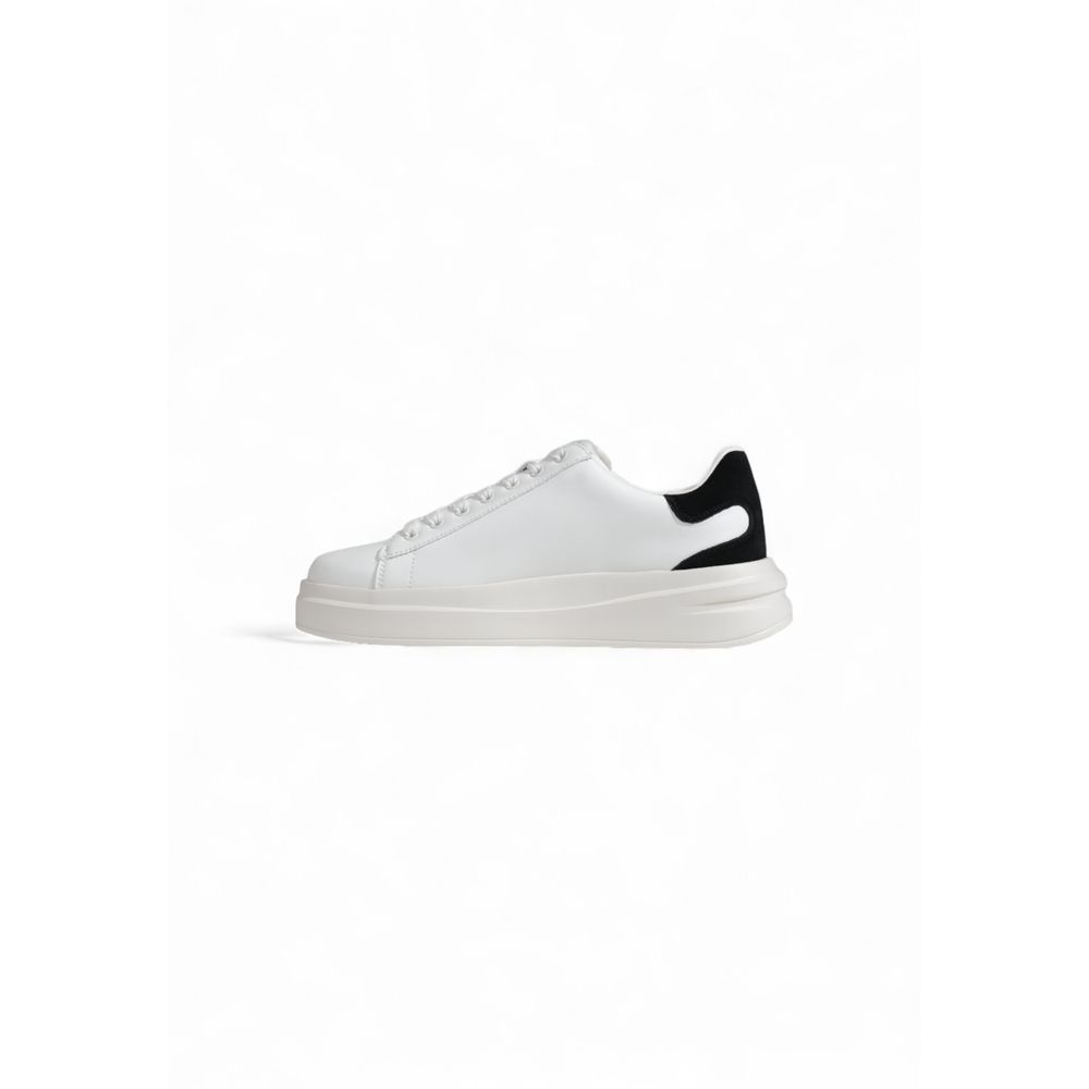 Black And White Polyethylene Sneakers