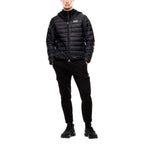 Bicolor Polyamide Full-Length Jacket