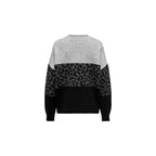 Gray Marabou Sweatshirt
