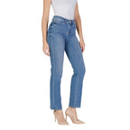 Light Blue Cotton Mom Jeans