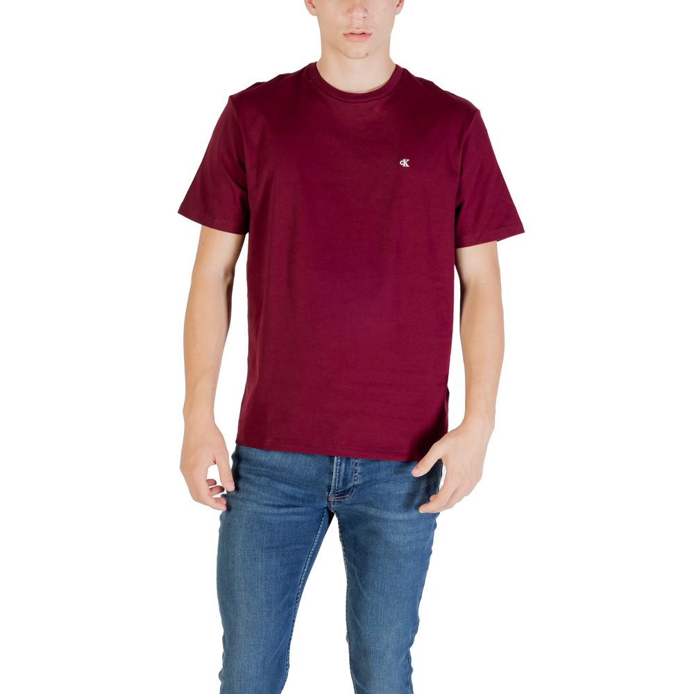 Bordeaux Cotton T-Shirt