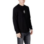 Black Cotton Long Sleeve T-Shirt