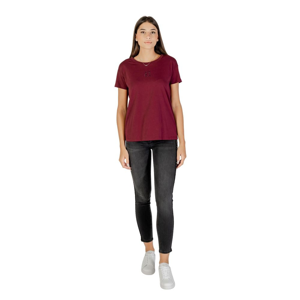 Bordeaux Cotton T-Shirt