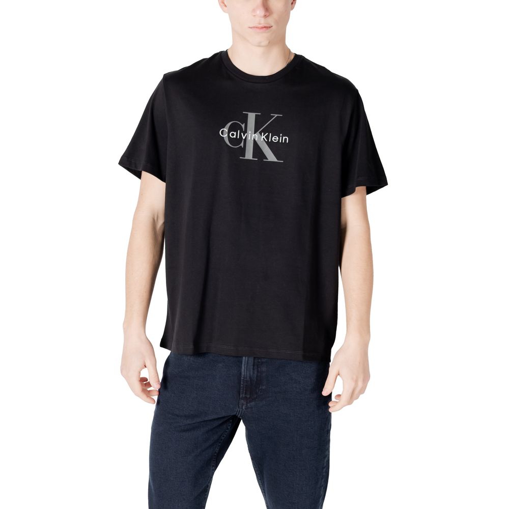 Black Cotton T-Shirt