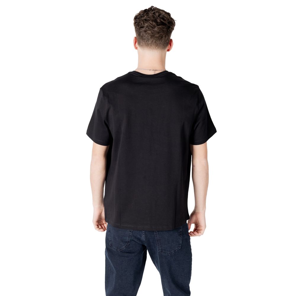 Black Cotton T-Shirt