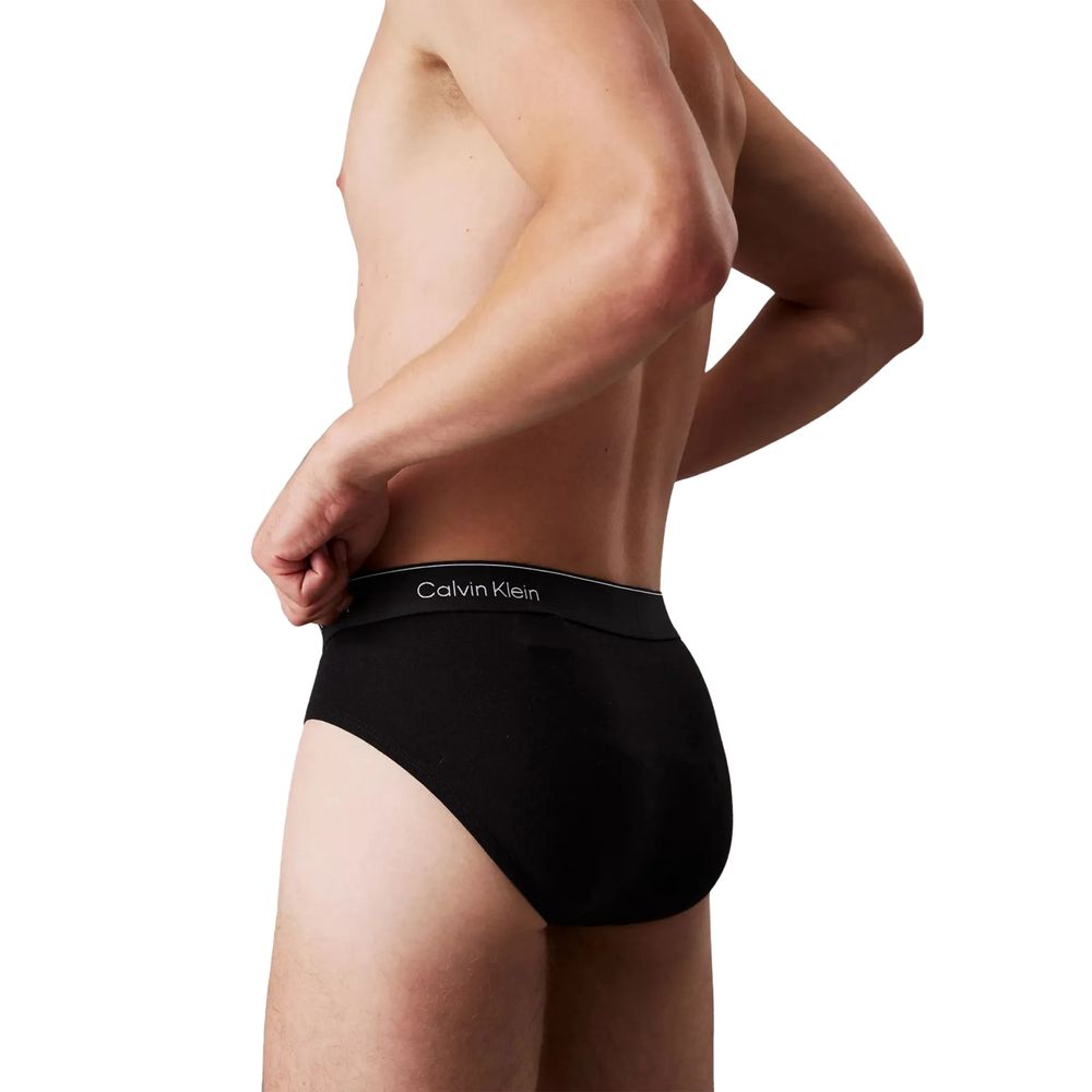 Black Cotton Briefs