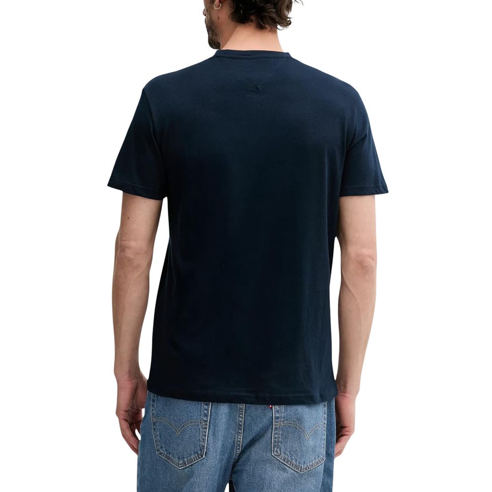 Blue Recycled Cotton T-Shirt