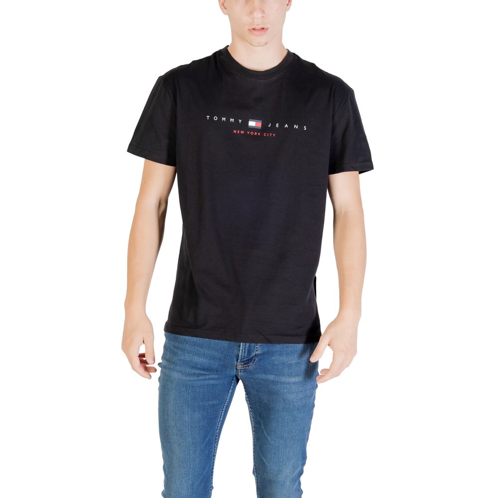 Black Recycled Cotton T-Shirt