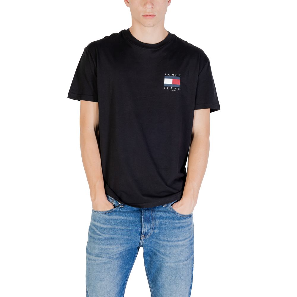 Black Recycled Cotton T-Shirt