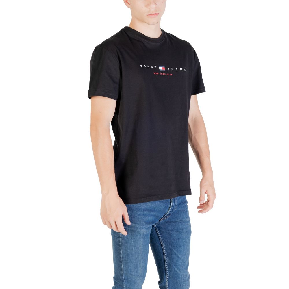 Black Recycled Cotton T-Shirt