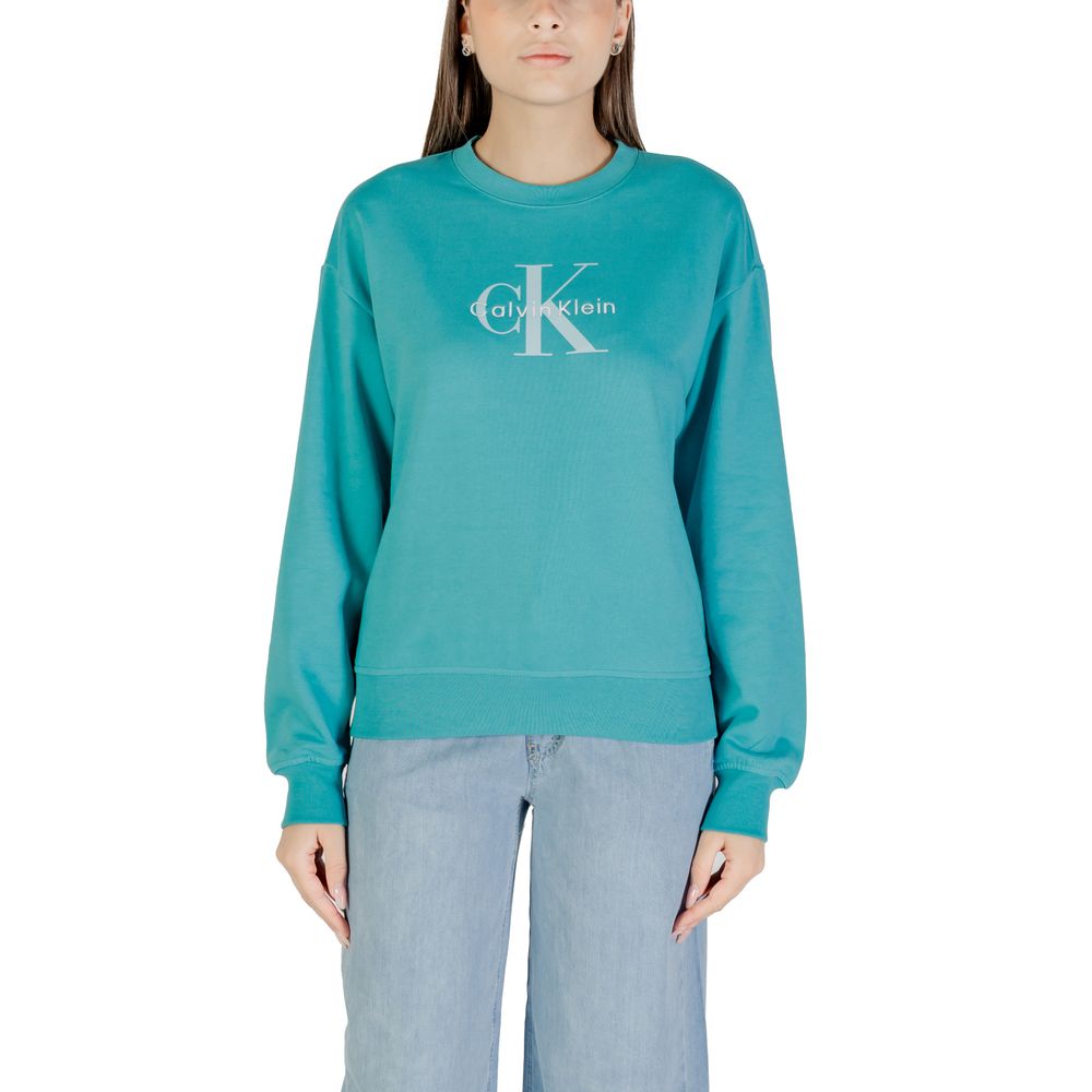 Blue Cotton Sweatshirt
