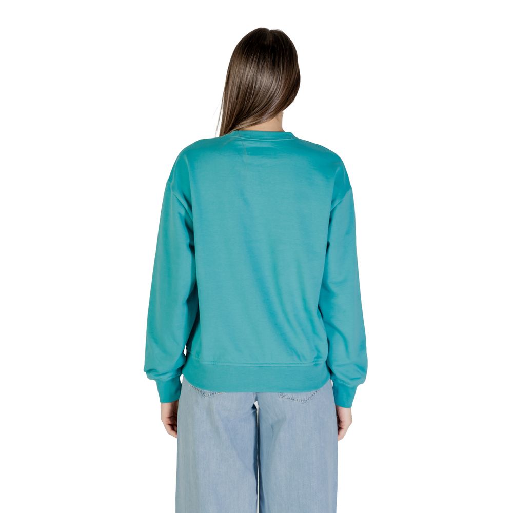 Blue Cotton Sweatshirt