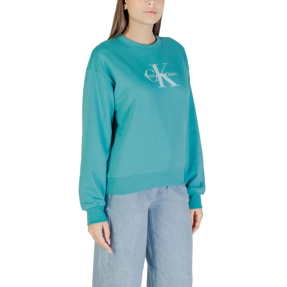 Blue Cotton Sweatshirt