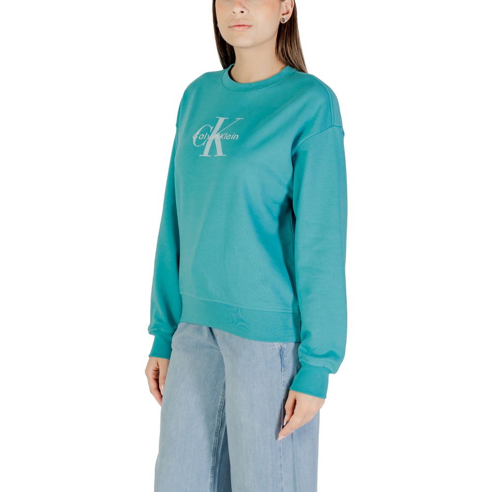 Blue Cotton Sweatshirt