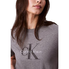 Gray Cotton T-Shirt