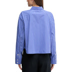 Blue Cotton Blouse