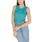 Blue Cotton Top