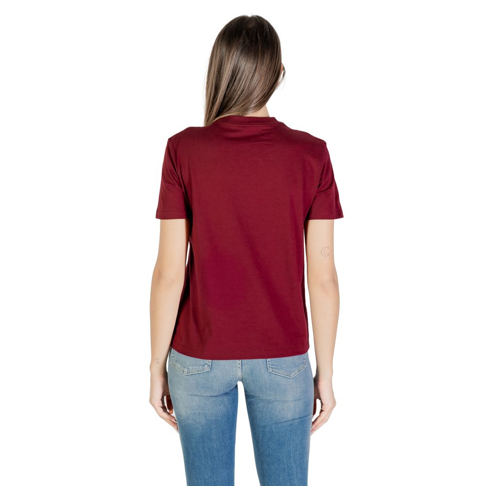 Bordeaux Cotton T-Shirt