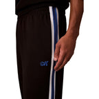 Black Polyester Joggers (Workout Pants)