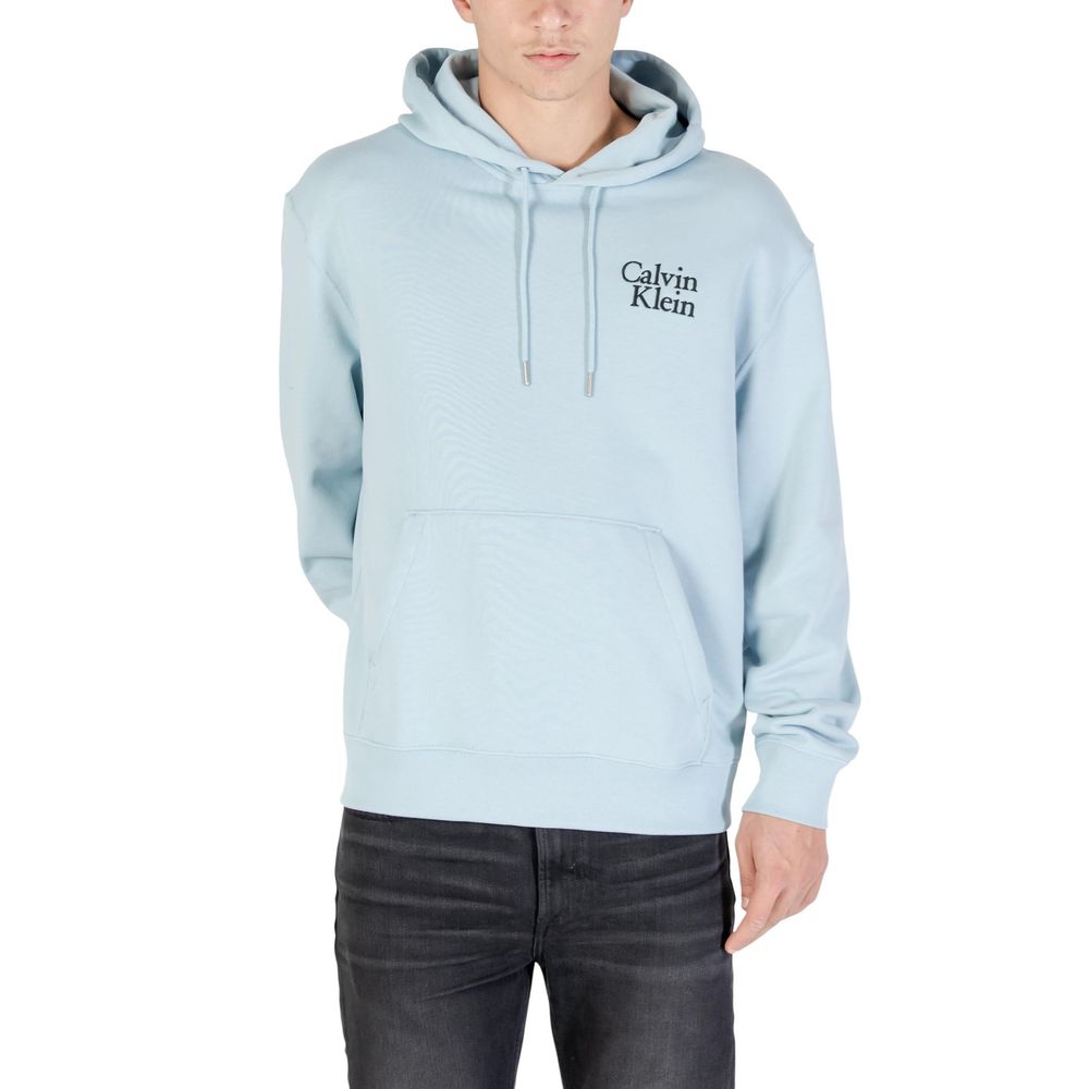 Blue Cotton Hoodie