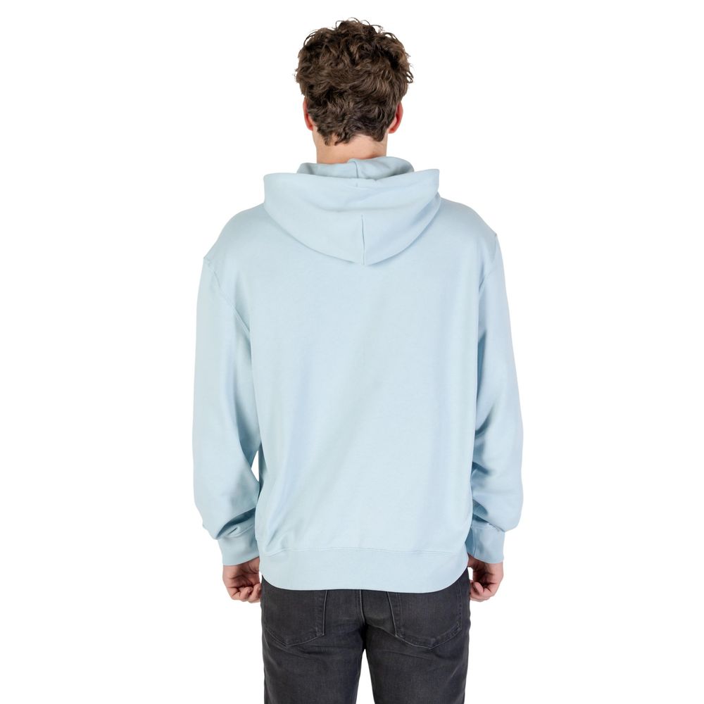 Blue Cotton Hoodie