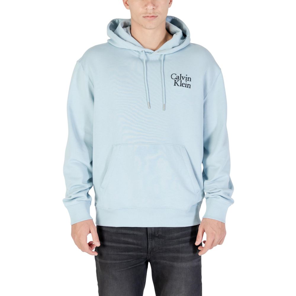 Blue Cotton Hoodie