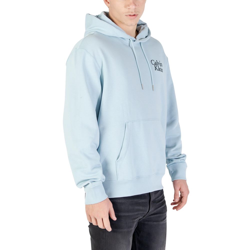 Blue Cotton Hoodie