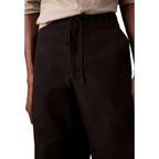 Black Cotton Joggers (Workout Pants)