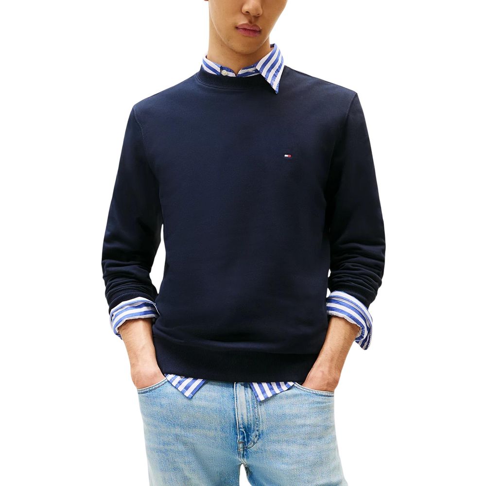 Blue Cotton Sweatshirt