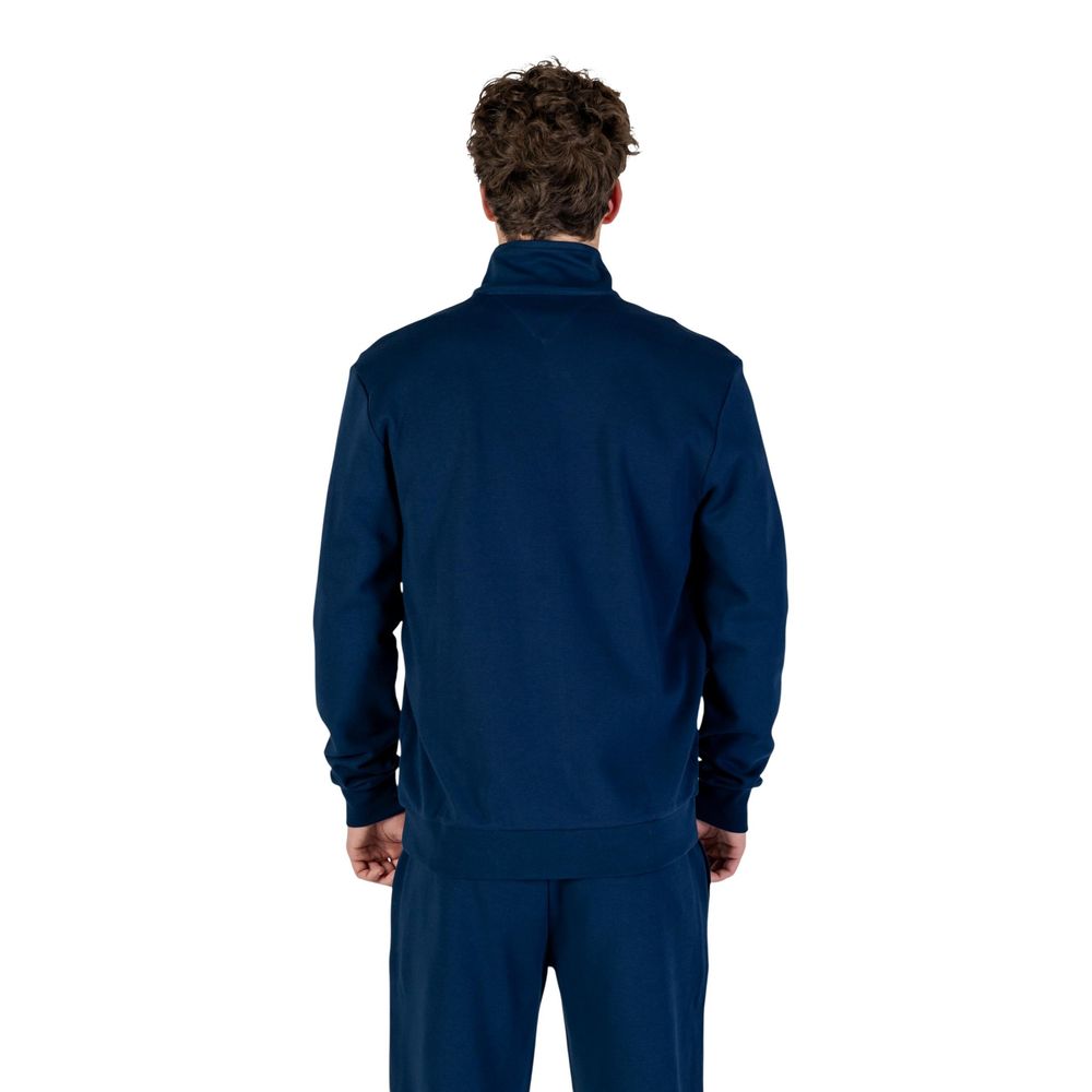 Blue Recycled Cotton Sweatshirt