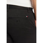 Black Recycled Cotton Skinny Pants