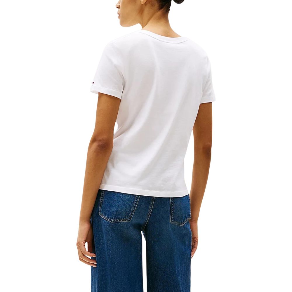 White Recycled Cotton T-Shirt