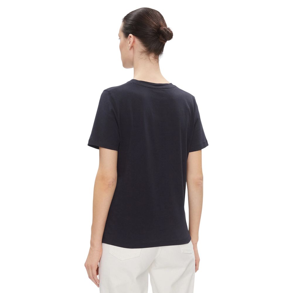 Blue Recycled Cotton T-Shirt
