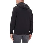 Black Recycled Cotton Hoodie