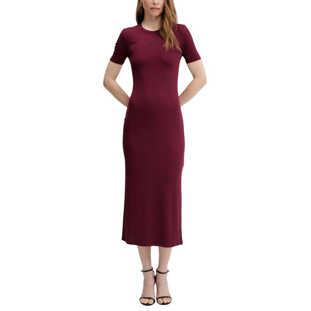 Bordeaux Modal Long Dress