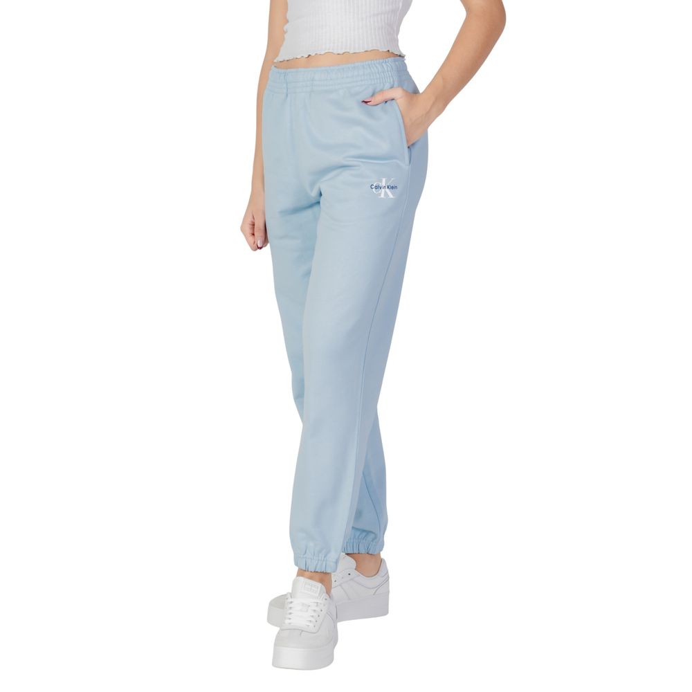 Blue Cotton Joggers (Workout Pants)