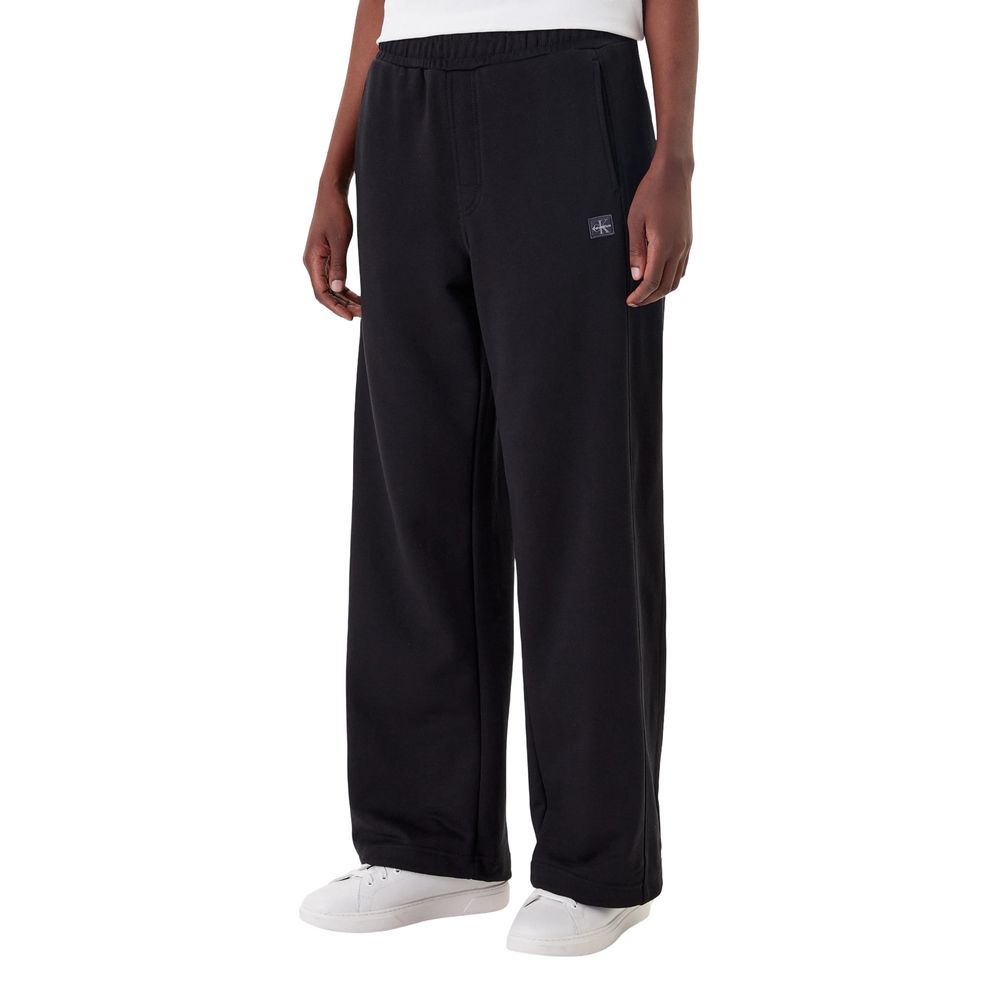 Black Cotton Joggers (Workout Pants)