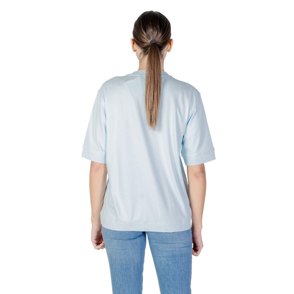 Blue Cotton T-Shirt