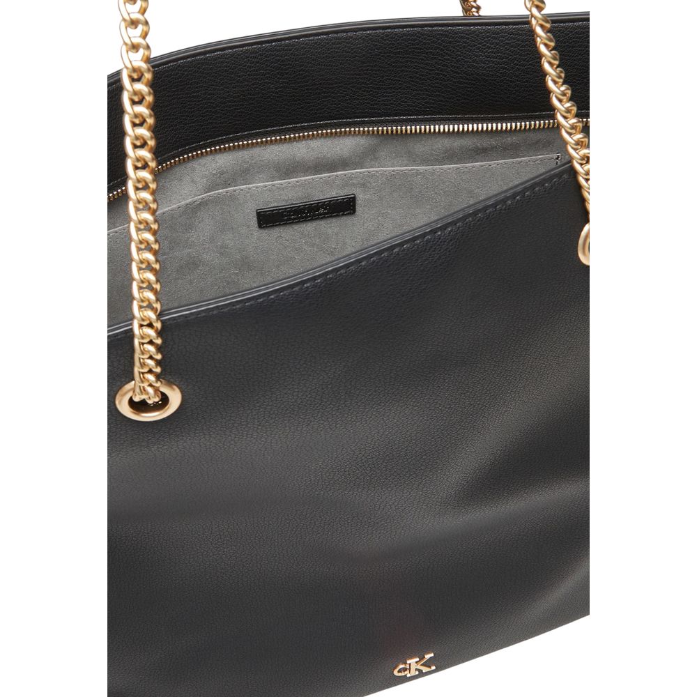 Black Polyethylene Handbag