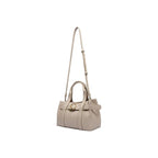 Gray Polyethylene Handbag