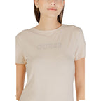 Beige Cotton T-Shirt